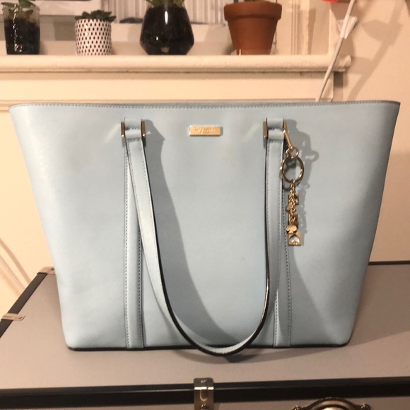 Kate Spade Newbury Lane Blue Hydrangea USED - Picture 1 of 6